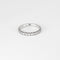 Bague 52 MAUBOUSSIN - Alliance "indispensable & Universelle" - Tour complet or blanc et diamants 58 Facettes DV0842-1-52-1