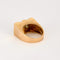 Bague 52 Bague Tank en or rose, platine et diamants 58 Facettes DV9454-11-52-1