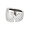 Bague 52 CHAUMET- Liens- Large Bague en or gris et diamants 58 Facettes DV0862-2-52-1