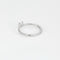 Bague 49 BOUCHERON - Beloved - Bague solitaire en platine et diamants 58 Facettes DV4027-1-49-2