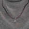 Pendentif CHAUMET - Attrape-Moi Si Tu m'Aimes - Pendentif or gris, améthyste et diamant sur cordon 58 Facettes DV0808-3