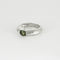 53 PIAGET - Biseau - Bague or blanc et saphir vert et diamant 58 Facettes DV0879-2-53-2