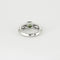 53 PIAGET - Biseau - Bague or blanc et saphir vert et diamant 58 Facettes DV0879-2-53-2