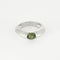 53 PIAGET - Biseau - Bague or blanc et saphir vert et diamant 58 Facettes DV0879-2-53-2