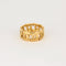 Bague 51 CARTIER - Bague bandeau or jaune 58 Facettes DV9937-3