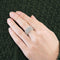 Bague 55 MAUBOUSSIN - Je Le Veux - Bague or blanc et diamants 58 Facettes DV0878-1