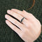 Bague 55 CHANEL - Ultra - Bague souple or blanc et céramique 58 Facettes DV0882-2-DV0882-1