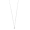 Bague Collier Solitaire en or blanc et diamant 58 Facettes DV0337-4