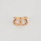 Bague 53 Bague en or rose et diamants 58 Facettes DV3020-21-53-2