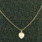 Pendentif AUGIS - Médaille d'Amour cœur en or jaune 58 Facettes DV0853-4