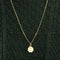 Pendentif AUGIS - Médaille d'Amour, trèfle en or jaune 58 Facettes DV0853-5