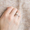 Bague 52 Solitaire or blanc et diamant 1ct 58 Facettes DV10514-7-52-1