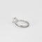 Bague 52 Solitaire or blanc et diamant 1ct 58 Facettes DV10514-7-52-1