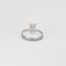 Bague 52 Solitaire or blanc et diamant 1ct 58 Facettes DV10514-7-52-1
