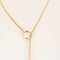 Collier GUCCI - Collier lasso Link To Love en or jaune 58 Facettes DV3020-20