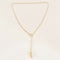 Collier GUCCI - Collier lasso Link To Love en or jaune 58 Facettes DV3020-20