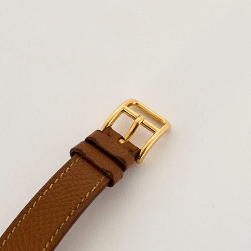Montre HERMES - Clipper- Montre en acier et plaqué or 58 Facettes DV8953-4