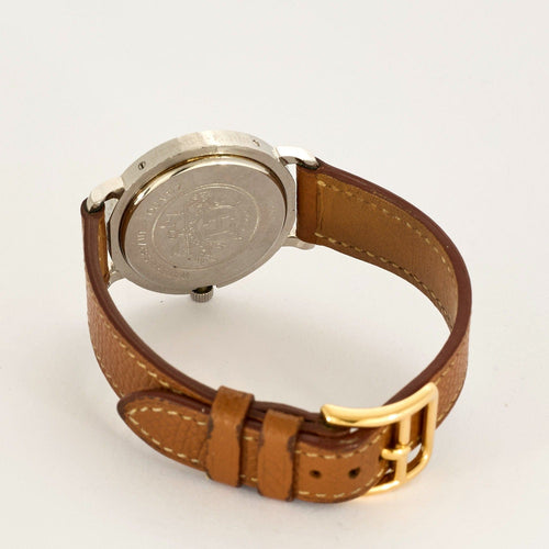 Montre HERMES - Clipper- Montre en acier et plaqué or 58 Facettes DV8953-4