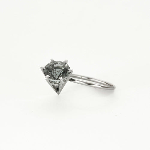 Bague 51 Bague en or blanc et tourmaline 58 Facettes DV3020-22-51-2