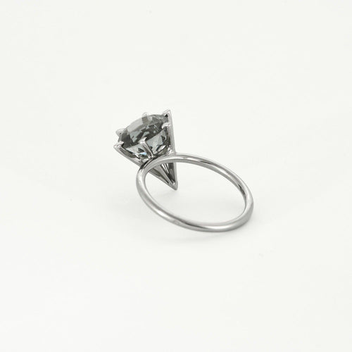 Bague 51 Bague en or blanc et tourmaline 58 Facettes DV3020-22-51-2