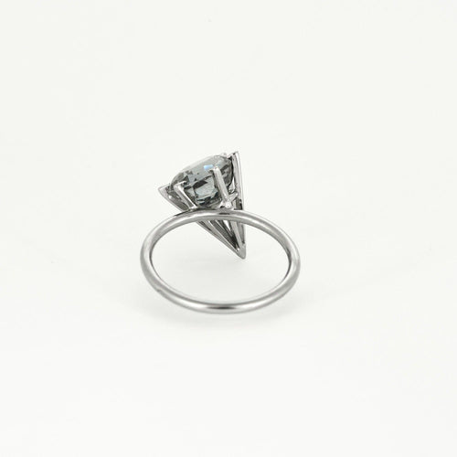 Bague 51 Bague en or blanc et tourmaline 58 Facettes DV3020-22-51-2
