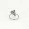 Bague 51 Bague en or blanc et tourmaline 58 Facettes DV3020-22-51-2