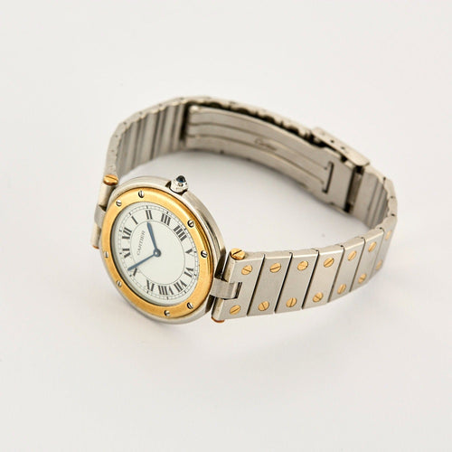 Montre CARTIER - Santos Vendôme - Montre Acier et or jaune 58 Facettes DV11206-1