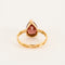 Bague 53 Bague en or rose et grenat 58 Facettes DV10005-1-53-2