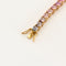Bracelet Bracelet Rivière en or jaune et  saphirs rainbow 58 Facettes DV10005-2