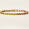 Bracelet Bracelet Rivière en or jaune et  saphirs rainbow 58 Facettes DV10005-2