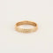 Bague 49 REPOSSI - Alliance tour complet, or rose et diamants 58 Facettes DV8614-4-49-2