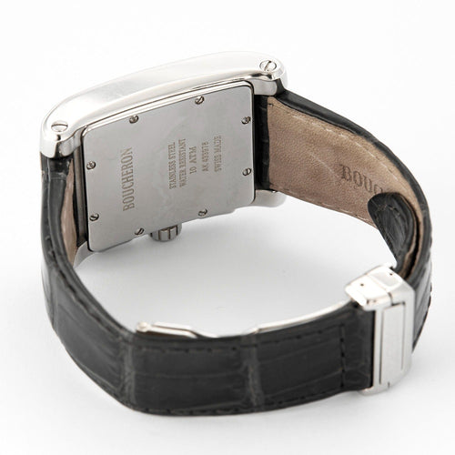 Montre BOUCHERON - Montre chronographe en acier 58 Facettes DV9943-2