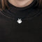 Pendentif CHAUMET - Pendentif Coeur Liens en or blanc et diamants 58 Facettes DDV9816-1