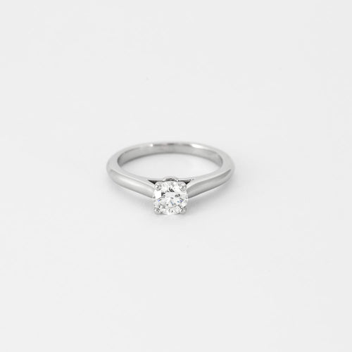 Bague 47 CARTIER - Bague Solitaire 1895 en platine et diamant 58 Facettes DV0868-1-47-2