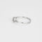 Bague 54 MAUBOUSSIN - Bague Solitaire Vie, Liberté & Amour en or blanc et diamants 58 Facettes DV9358-1