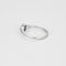 Bague 54 MAUBOUSSIN - Bague Solitaire Vie, Liberté & Amour en or blanc et diamants 58 Facettes DV9358-1