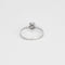 Bague 54 MAUBOUSSIN - Bague Solitaire Vie, Liberté & Amour en or blanc et diamants 58 Facettes DV9358-1