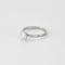 Bague 52.5 Solitaire en or blanc et diamant 58 Facettes DV0894-1-525-3