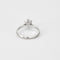Bague 52.5 Solitaire en or blanc et diamant 58 Facettes DV0894-1-525-3