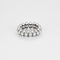 Bague 49 CARTIER - Clash -  Bague Moyen Modèle en or blanc 58 Facettes DV10737-1-49-2