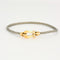 Bracelet FRED - Force 10 - Bracelet petit modèle or jaune et acier 58 Facettes DV0904-1