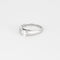 Bague 46 MAUBOUSSIN - Solitaire en or blanc et diamant 58 Facettes DV0900-1-46