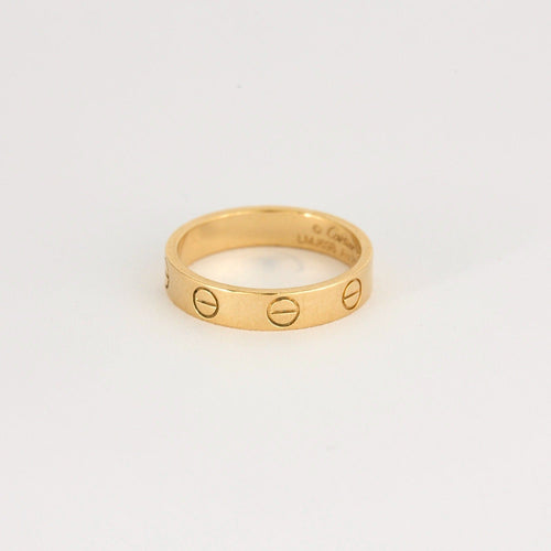 Bague 50 CARTIER - Love - Bague or jaune 58 Facettes DV8362-1-50-2