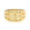 Bague 58 Bague en or jaune et diamants 58 Facettes DV0915-3-58