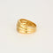 Bague 58 Bague en or jaune et diamants 58 Facettes DV0915-3-58
