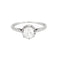 Bague 50 Solitaire or blanc et diamant 58 Facettes DV0909-1-50-2