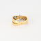 Bague 51 GUY LAROCHE - Bague croisée or jaune et pierre semi-précieuses 58 Facettes DV3706-2-51-2
