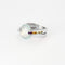 51.5 GUY LAROCHE - Bague croisée or blanc, aigue marine et pierres semi-préciseuses 58 Facettes DV3706-3-515-3