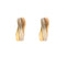 Boucles d'oreilles CARTIER -  Trinity- Boucles d'oreilles en trois ors 58 Facettes DV0914-1