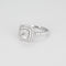 Bague 49 AMANTYS - Eblouissante - Bague en or blanc palladié et diamants 1 carat 58 Facettes DV0884-1